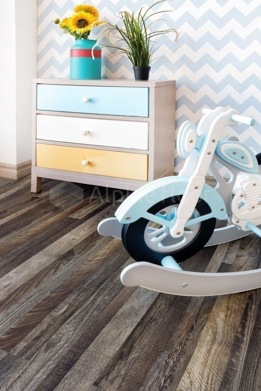 Кварцвиниловая плитка "Alpine Floor" Орех Состаренный (1219*184*3мм) — купить в Комсомольске-на-Амуре