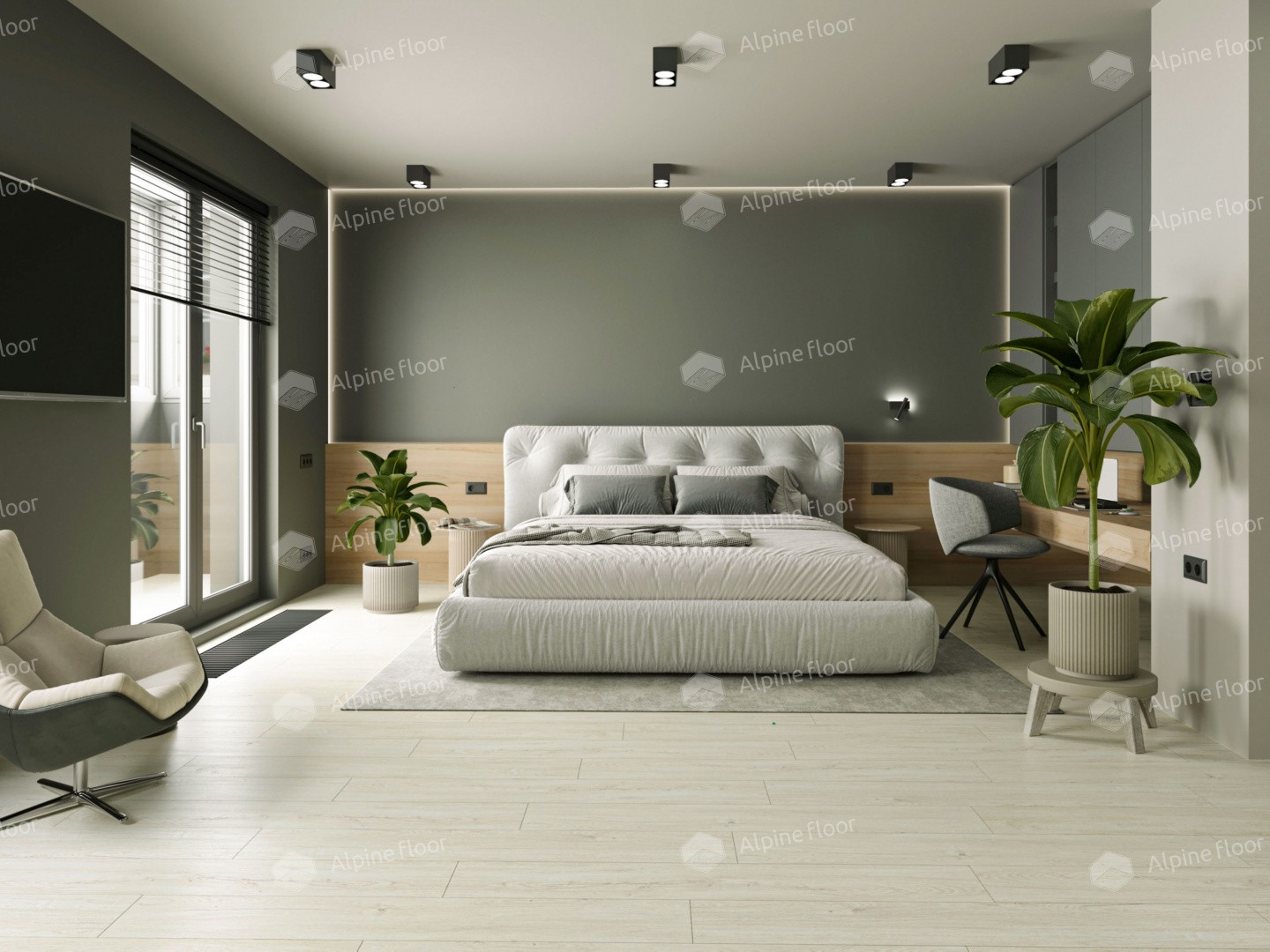 LVT ламинат "Alpine Floor" Секвойя Медовая (1219*184*38020 мм) — купить в Комсомольске-на-Амуре