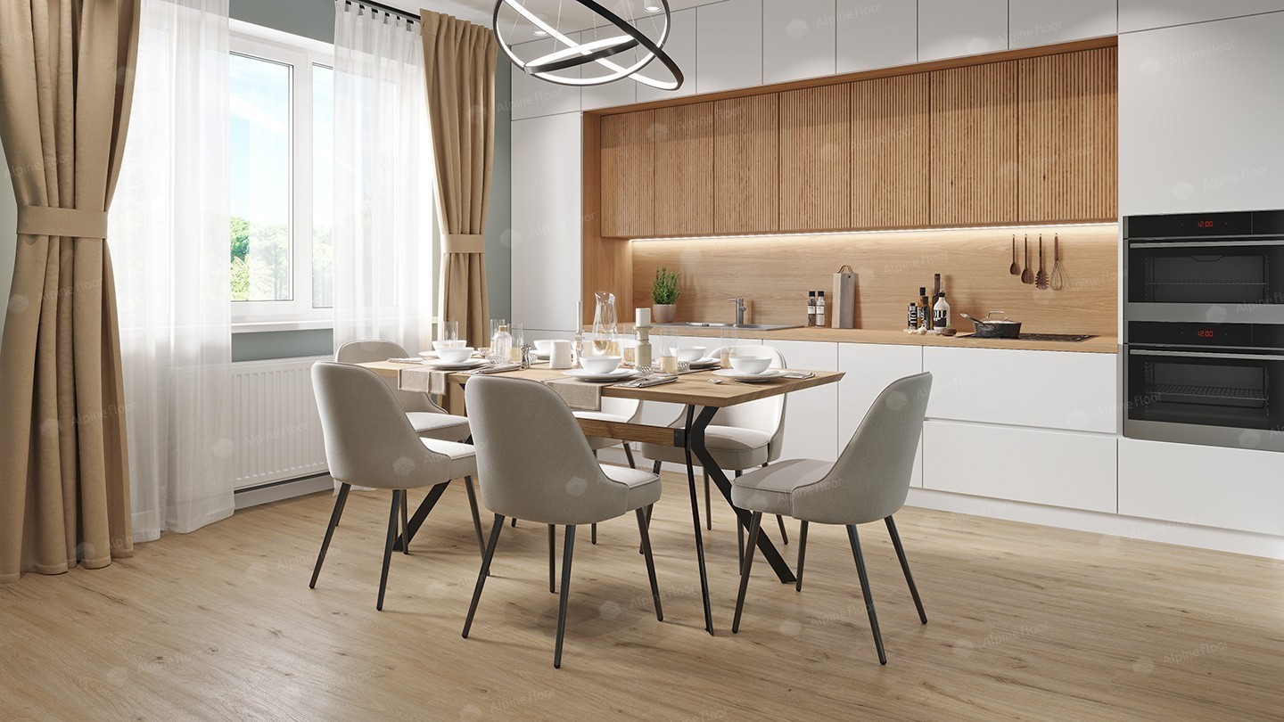 SPC ламинат "Alpine Floor" Ларго (1220*183*3,5 мм) — купить в Комсомольске-на-Амуре