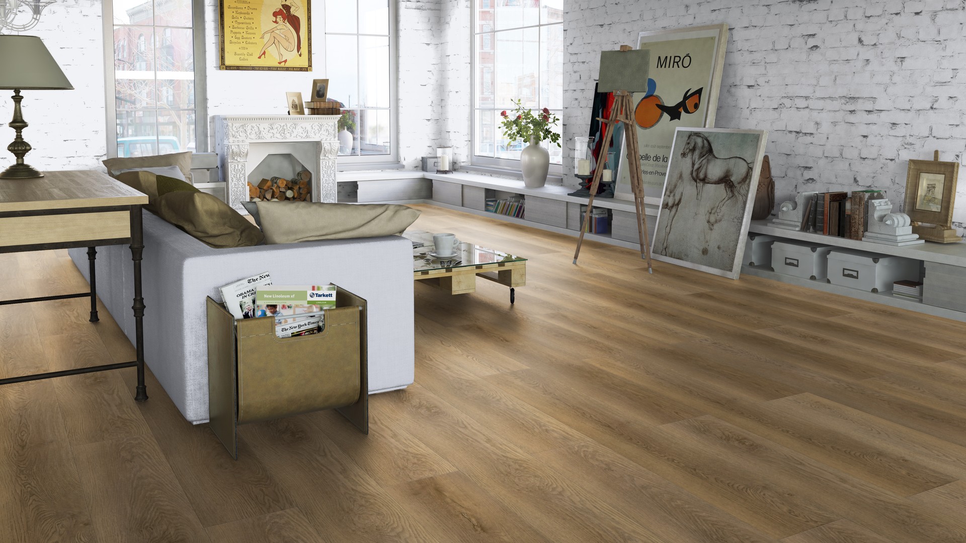 SPC ламинат "Tarkett" Deep House Stanley (1400*225*4,6 мм) — купить в Комсомольске-на-Амуре