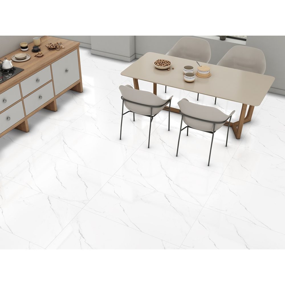 Керамогранит "Ennface" 600*1200 Carrara Bianco Матовый Белый — купить в Комсомольске-на-Амуре