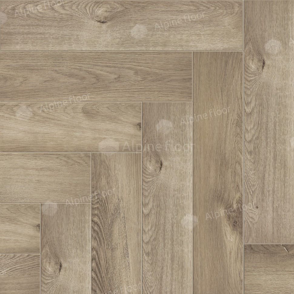 Виниловая плитка "Alpine Floor" Parquet LVT Дуб Натуральный Отбеленный (590*118*2,5 мм) — купить в Комсомольске-на-Амуре