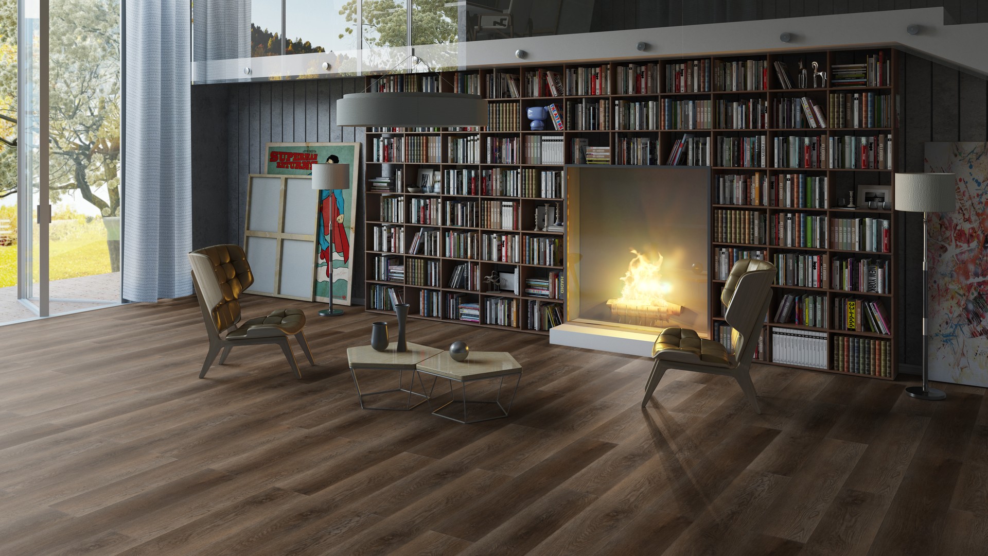 SPC ламинат "Tarkett" Deep House Rachel (1400*225*4,6 мм) — купить в Комсомольске-на-Амуре