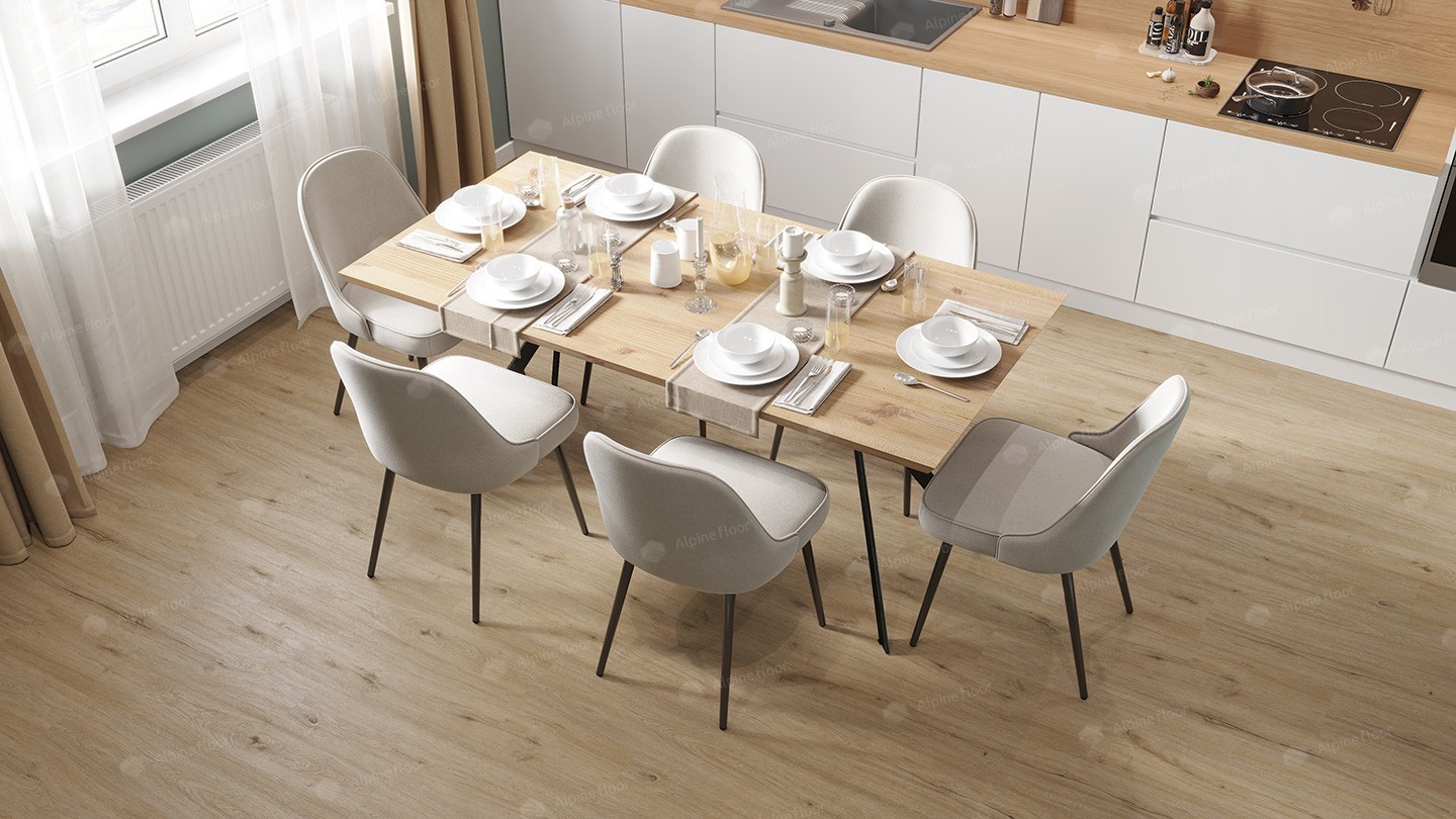 SPC ламинат "Alpine Floor" Ларго (1220*183*3,5 мм) — купить в Комсомольске-на-Амуре