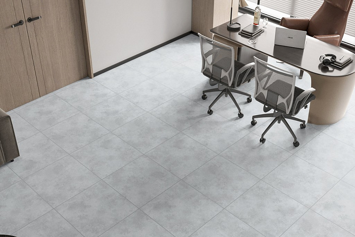 Керамогранит "Eternal" Beton Antracite (600*600 мм) Серый — купить в Комсомольске-на-Амуре