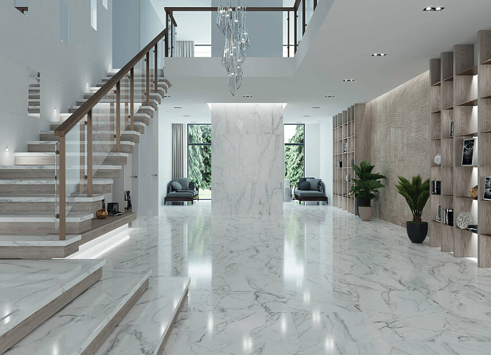 Керамогранит "Estima" Supreme Ferrum (1200*600 мм) Белый — купить в Комсомольске-на-Амуре