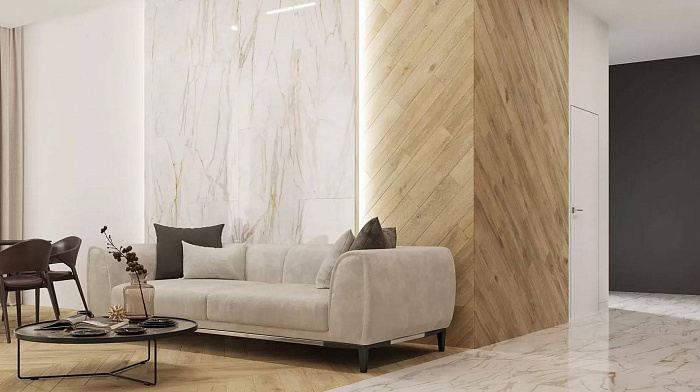 Керамогранит "Estima" Supreme Ferrum (1200*600 мм) Белый — купить в Комсомольске-на-Амуре