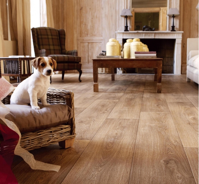 SPC ламинат "CronaFloor" Wood 4V Дуб Монтара (1200*180*4 мм) — купить в Комсомольске-на-Амуре