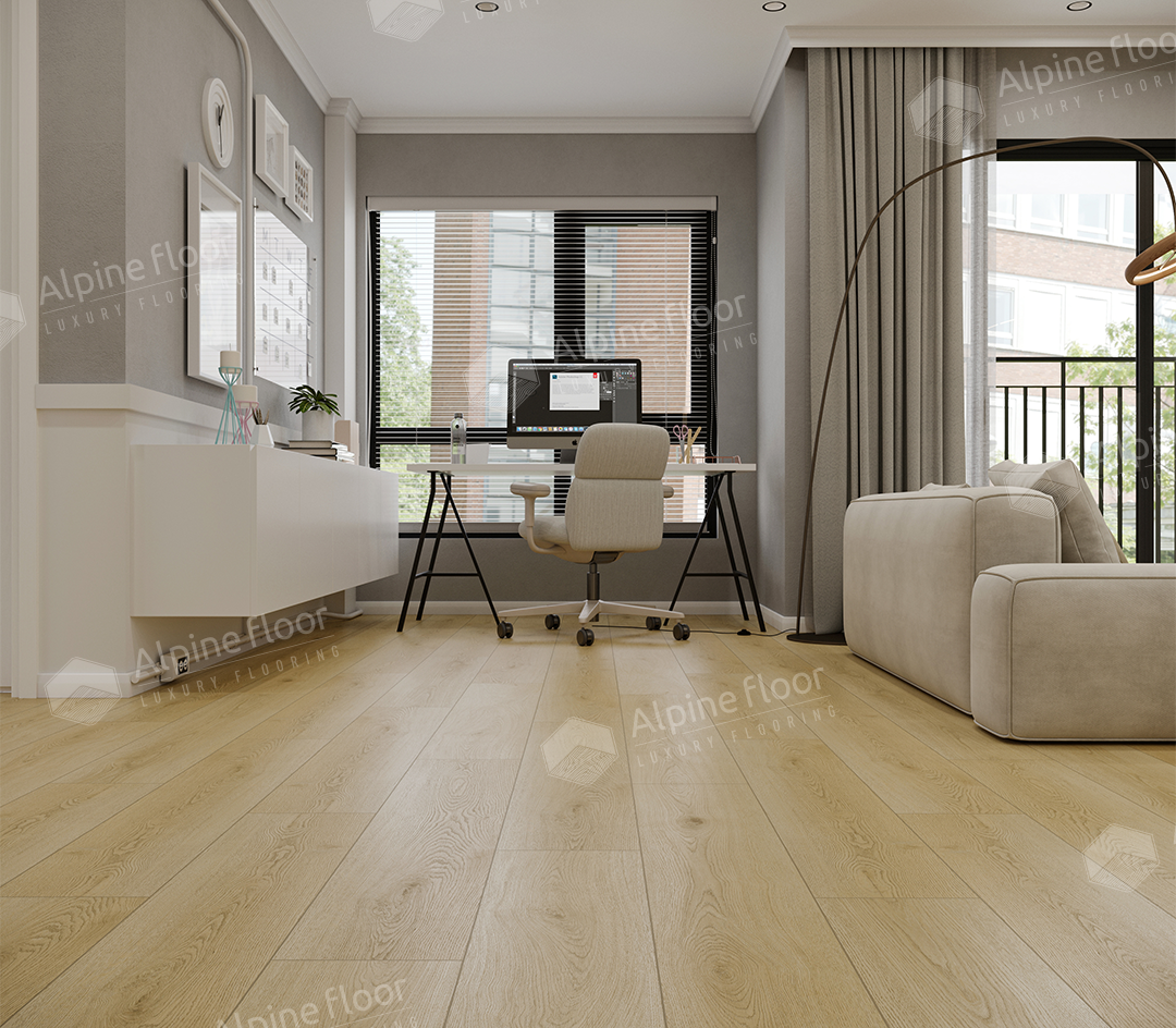 SPC ламинат "Alpine Floor" Твист (1220*228*4 мм) — купить в Комсомольске-на-Амуре