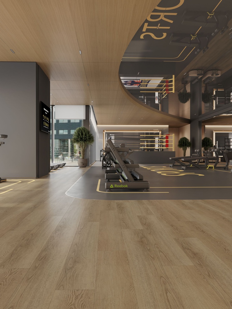 Кварцвиниловая плитка LVT "Alpine Floor" ДУБ ФРИДРИХ (1219*184*3 мм) — купить в Комсомольске-на-Амуре