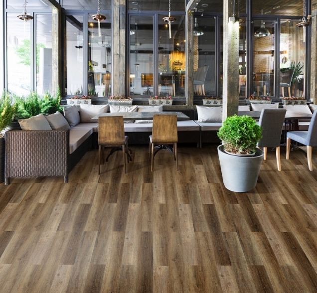 SPC ламинат "CronaFloor" Wood 4V Дуб Чак (1200*180*4 мм) — купить в Комсомольске-на-Амуре