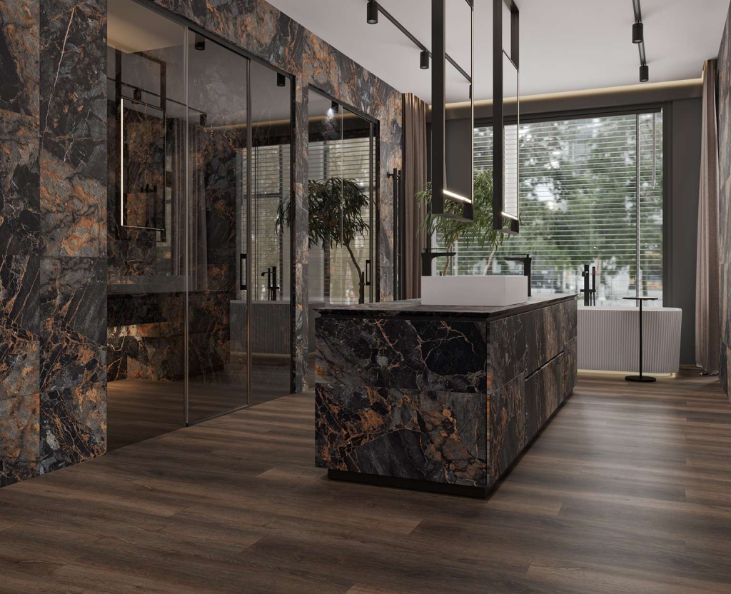 Кварцвиниловая плитка LVT "Alpine Floor" Дуб Левитан (1219*184*2 мм) — купить в Комсомольске-на-Амуре