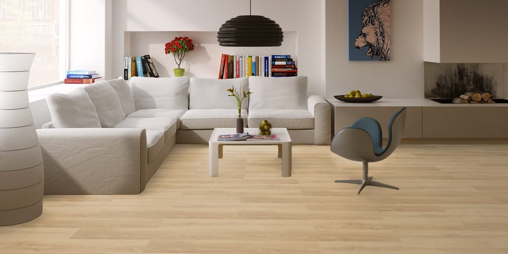 Клеевая плитка для коммерческих помещений "Bonkeel" Eruption (914,4*152,4*2,1мм) — купить в Комсомольске-на-Амуре