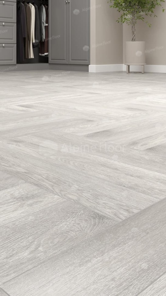 Виниловая плитка "Alpine Floor" Parquet LVT Дуб Полис (590*118*2,5 мм) — купить в Комсомольске-на-Амуре