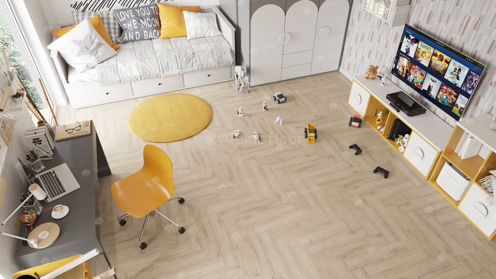 Виниловая плитка "Alpine Floor" Parquet LVT Дуб Медия (590*118*2,5 мм) — купить в Комсомольске-на-Амуре