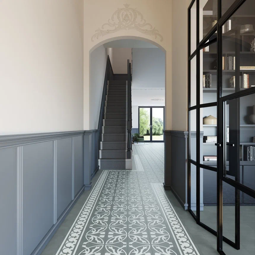 Кварцвиниловая плитка "Invictus" Victorian Deco Smoke (229*229*2,5мм) — купить в Комсомольске-на-Амуре