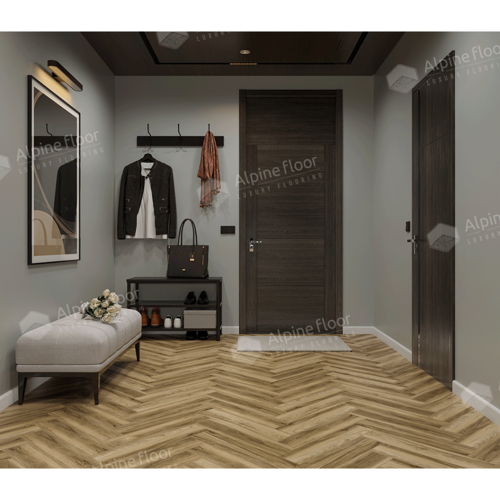 SPC ламинат "Alpine Floor" Орех Акорн (600*125*4 мм) — купить в Комсомольске-на-Амуре