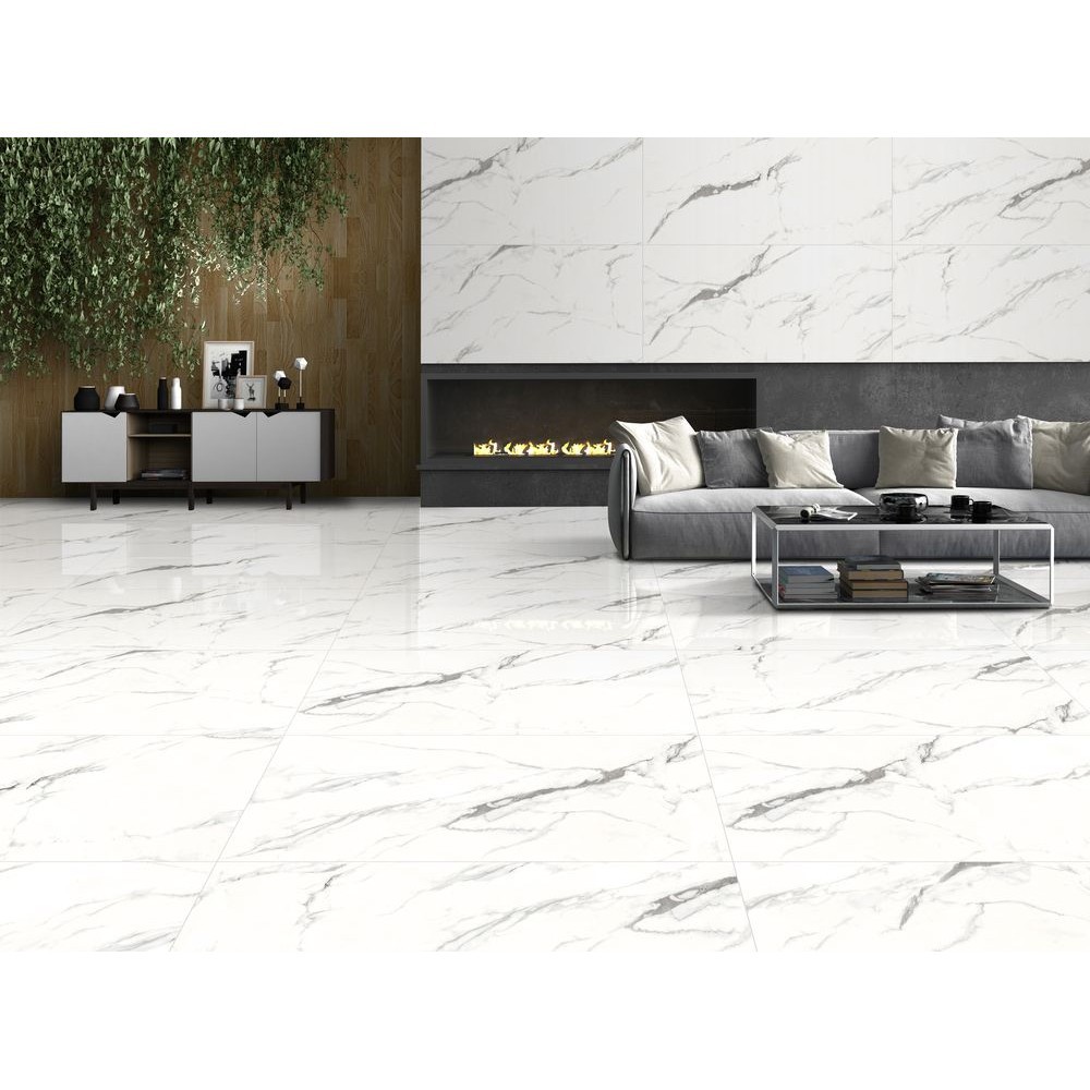 Керамогранит "Ennface" 600*1200 Polaris Glossy Полированный Белый — купить в Комсомольске-на-Амуре