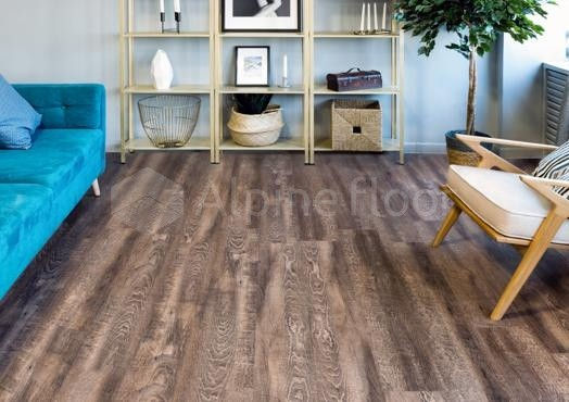 Кварцвиниловая плитка "Alpine Floor" Дуб Миндаль  (1219*184*2мм) — купить в Комсомольске-на-Амуре