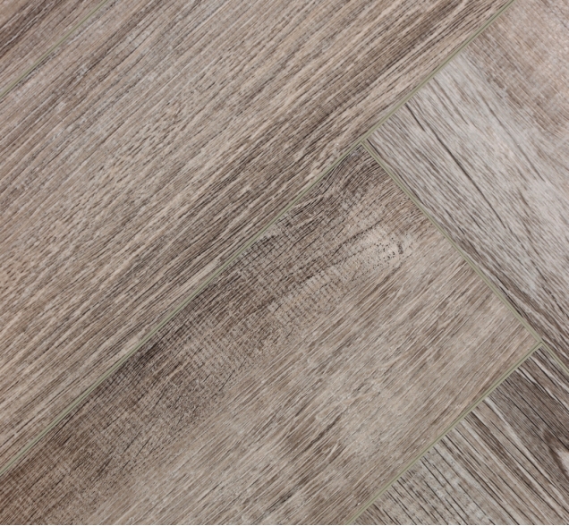 Виниловый ламинат SPC "Cronafloor" Herringbone Дуб Тулон (640*128*4,5 мм) — купить в Комсомольске-на-Амуре