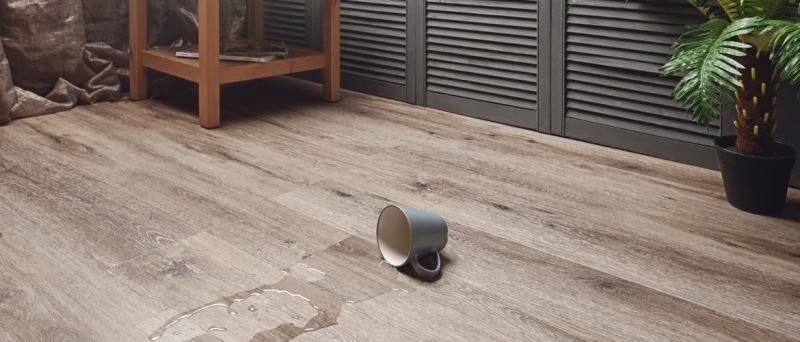 Кварцвиниловая плитка "Aquafloor" AF6041 Glue (1219,2*177,8*2 мм) — купить в Комсомольске-на-Амуре