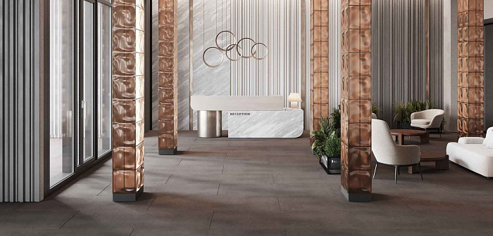 Плинтус "Estima" Cave (600*70 мм) Серый — купить в Комсомольске-на-Амуре