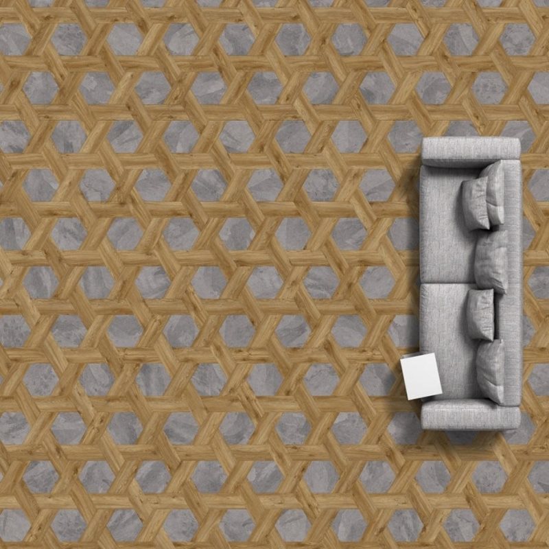 Виниловая плитка Wicker 268 (453*196*2,5 мм) — купить в Комсомольске-на-Амуре