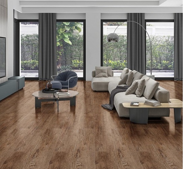 SPC ламинат "CronaFloor" Nano 4V Дуб Античный (1200*180*3,5 мм) — купить в Комсомольске-на-Амуре