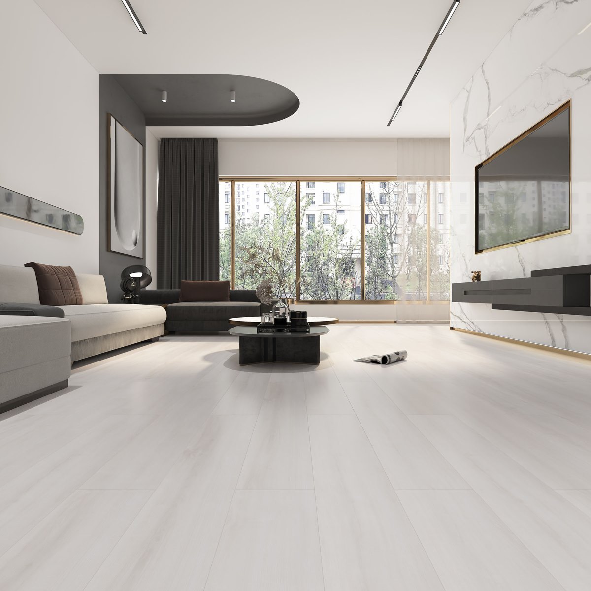 SPC ламинат "OneFloor" ЕСО 8055 (1220*184*4 мм) — купить в Комсомольске-на-Амуре