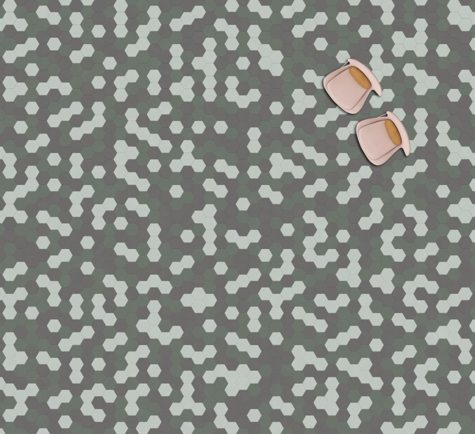 Виниловая плитка "Moduleo" Moods Hexagon 344 (226,32*196*2,5 мм) — купить в Комсомольске-на-Амуре
