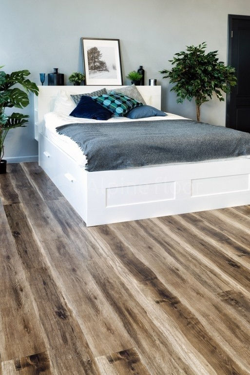 Кварцвиниловая плитка "Alpine Floor" Орех Светлый (1219*184*3мм) — купить в Комсомольске-на-Амуре