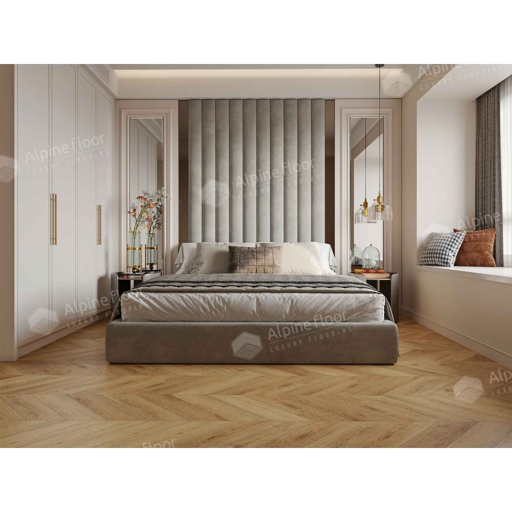 SPC ламинат "Alpine Floor" Дуб Буна (600*127*5 мм) — купить в Комсомольске-на-Амуре