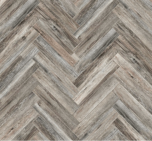 Виниловый ламинат SPC "Cronafloor" Herringbone Дуб Реймс (640*128*4,5 мм) — купить в Комсомольске-на-Амуре