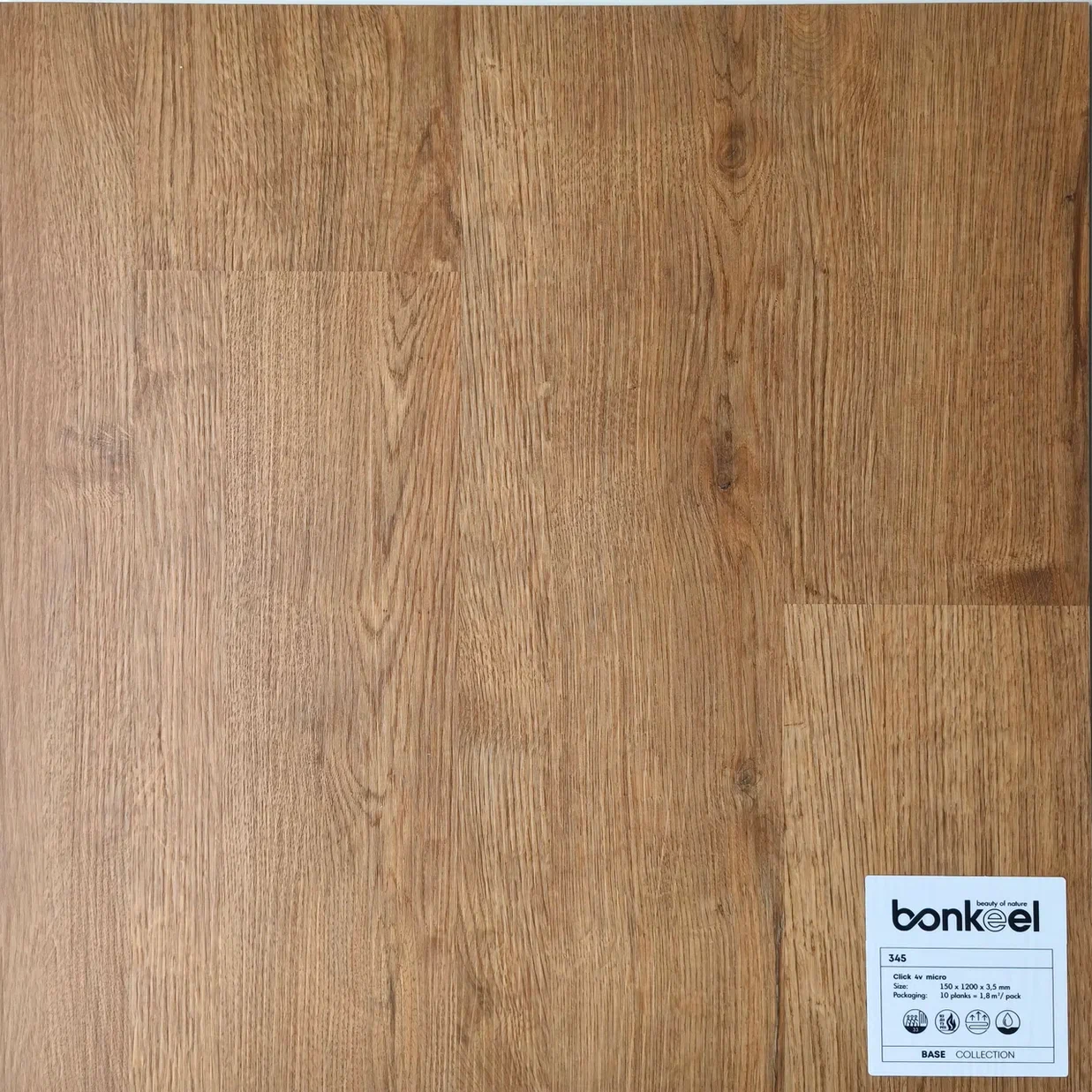 Плитка ПВХ "Bonkeel" Base New 345 (1220*150*3,5 мм) — купить в Комсомольске-на-Амуре