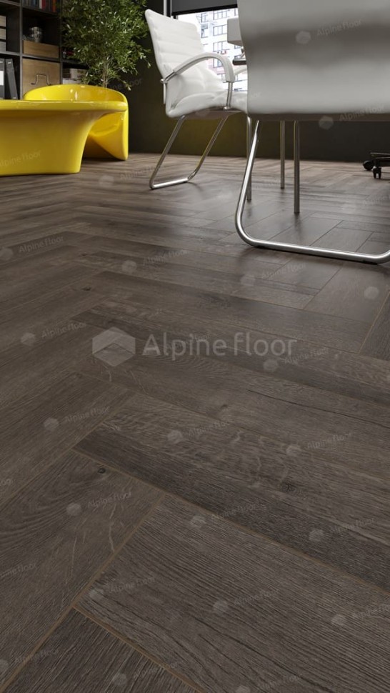 Виниловая плитка "Alpine Floor" Parquet LVT Дуб Антарес (590*118*2,5 мм) — купить в Комсомольске-на-Амуре