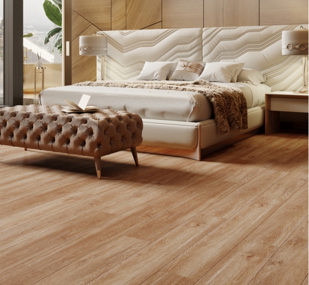 SPC ламинат "CronaFloor" Wood 4V Дуб Монтара (1200*180*4 мм) — купить в Комсомольске-на-Амуре