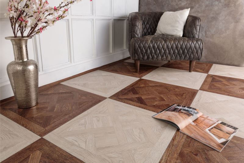 Замковая ПВХ плитка "Aquafloor" AF7001VS (600*600*7 мм) — купить в Комсомольске-на-Амуре