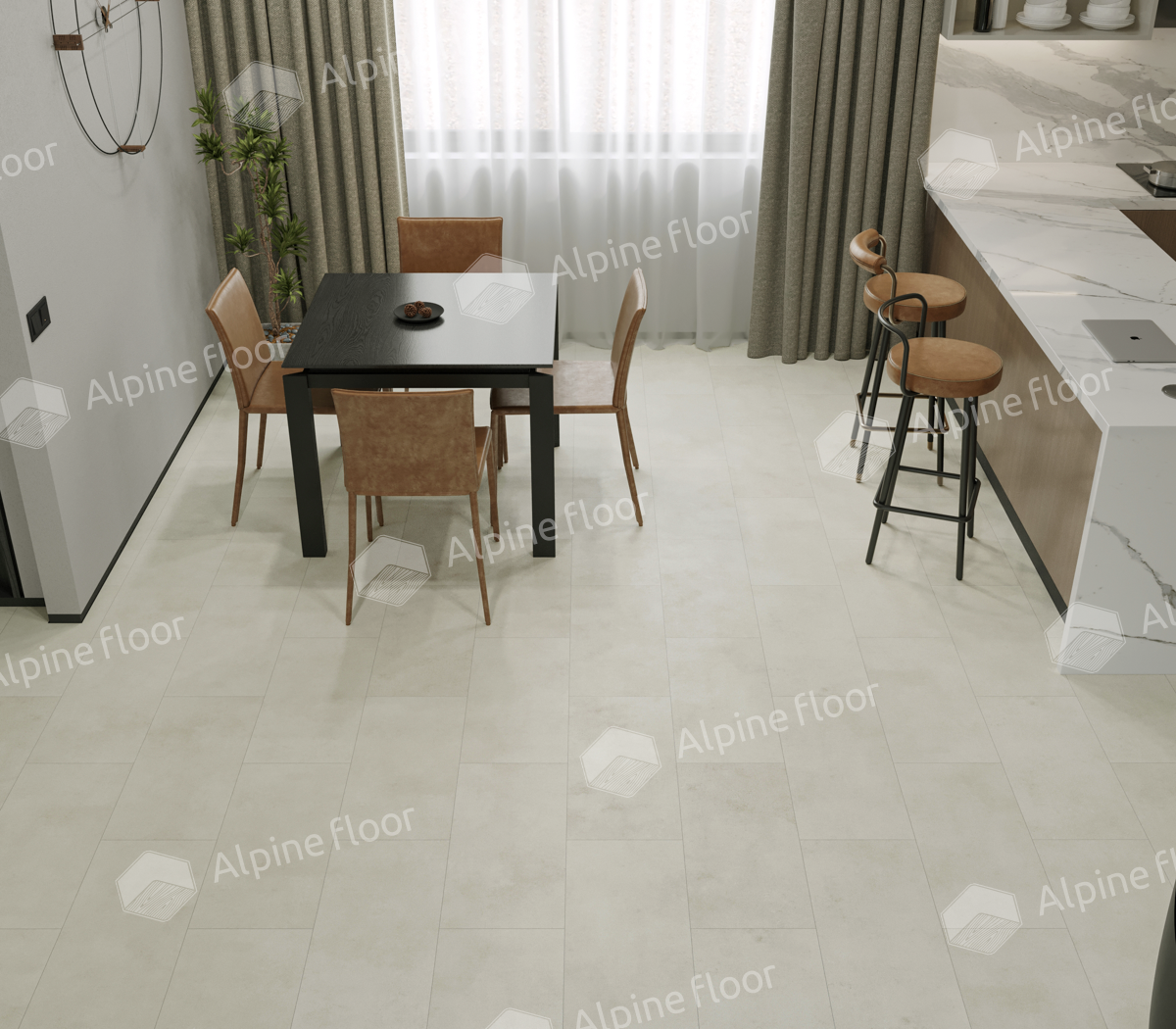 SPC ламинат "Alpine Floor" Milford (638*310*4 мм) — купить в Комсомольске-на-Амуре