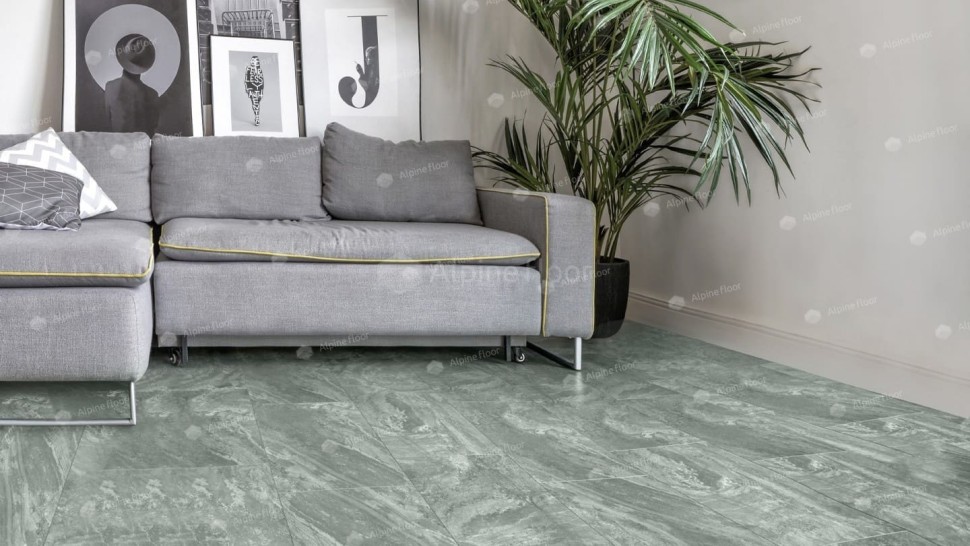 Виниловая плитка "Alpine Floor" Light Stone Хэмпшир (608*303*2,5 мм) — купить в Комсомольске-на-Амуре