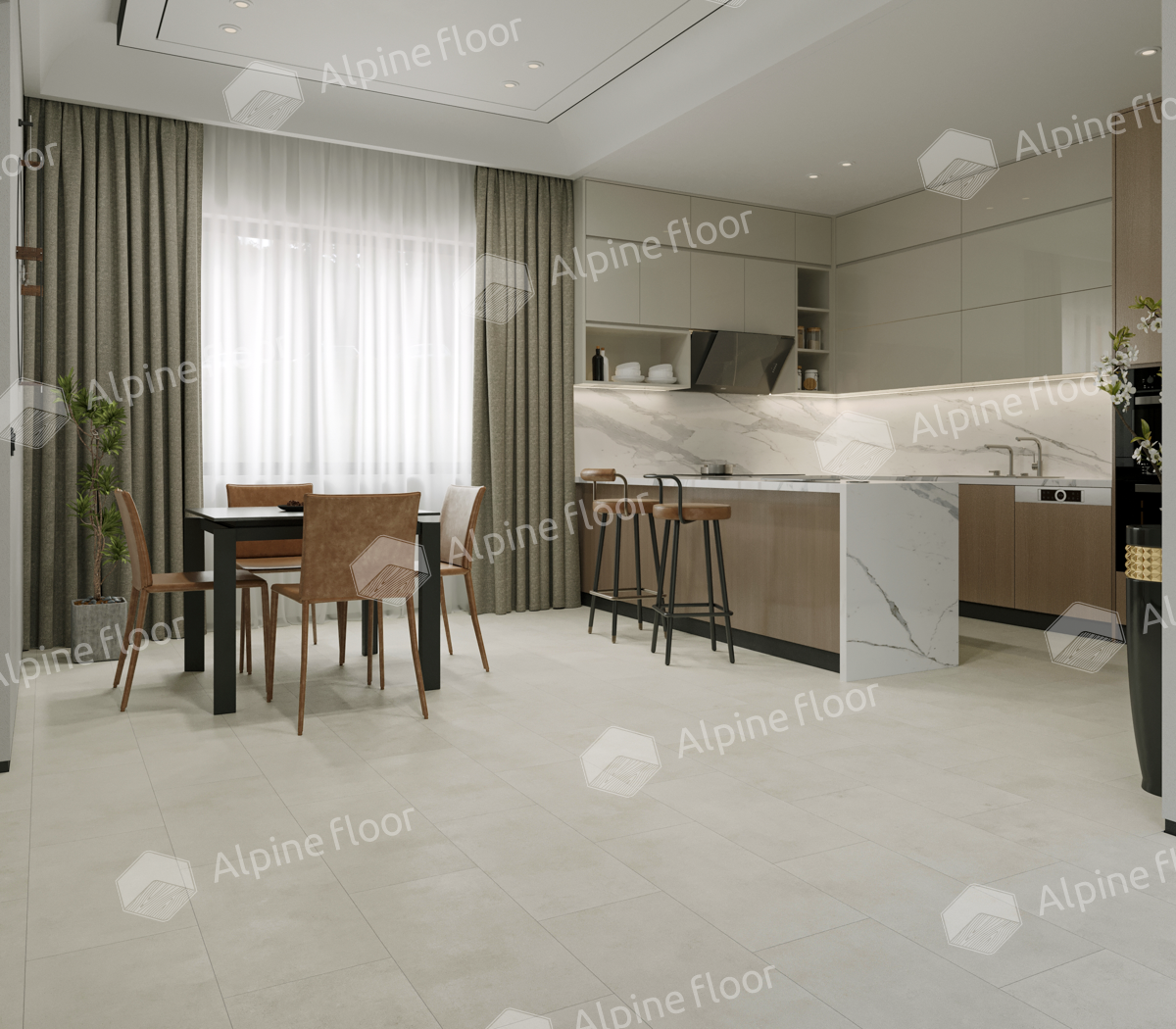 SPC ламинат "Alpine Floor" Milford (638*310*4 мм) — купить в Комсомольске-на-Амуре