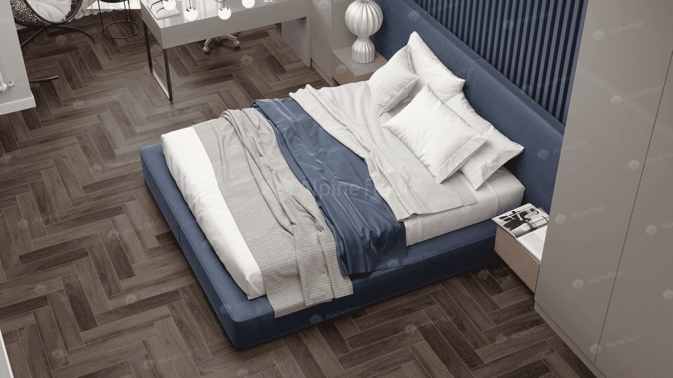 Виниловый ламинат "Alpine Floor" Parquet Light Дуб Фафнир (600*125*4 мм) — купить в Комсомольске-на-Амуре