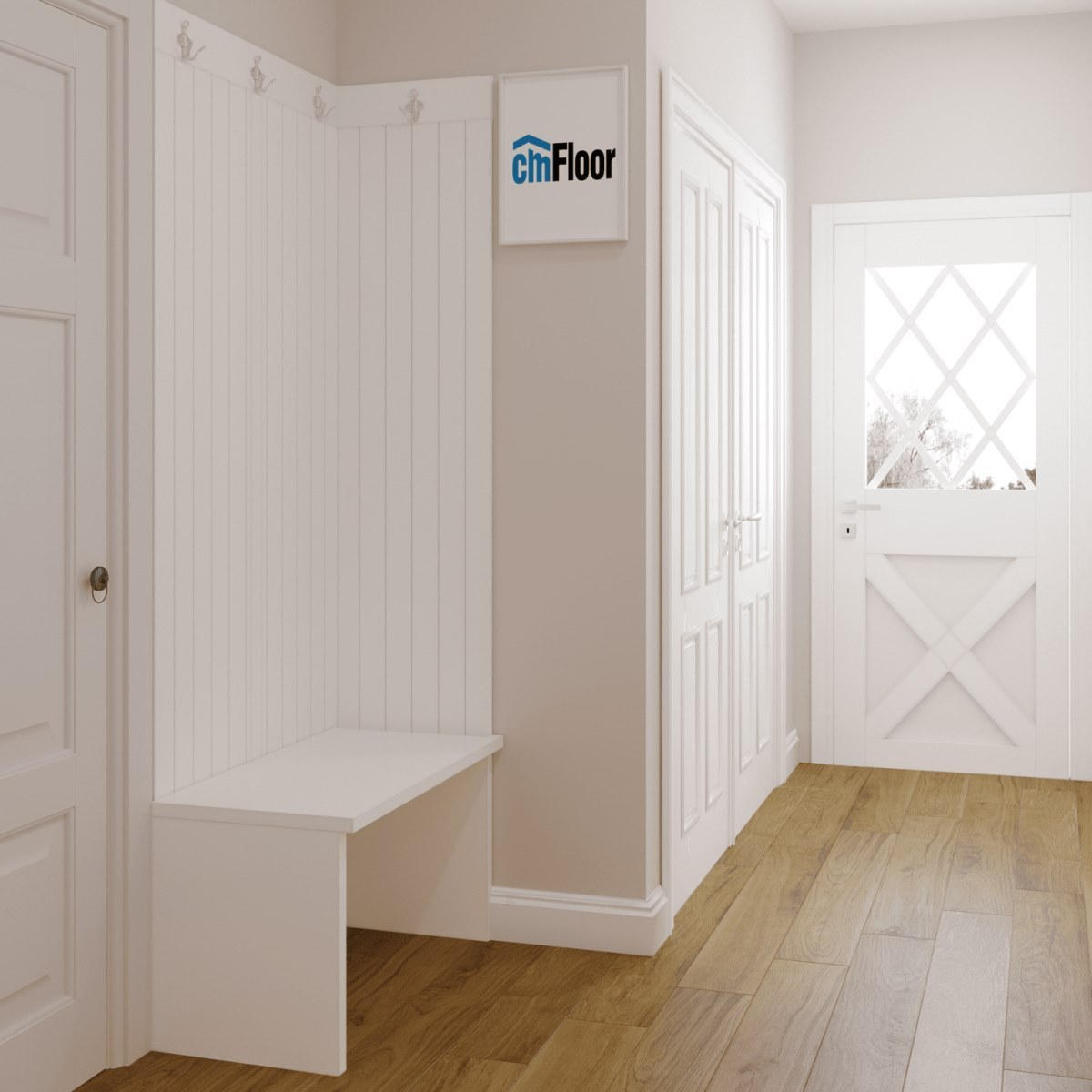 Виниловое напольное покрытие ScandiWood 04 Орех Американский (180*1220*5 мм) — купить в Комсомольске-на-Амуре