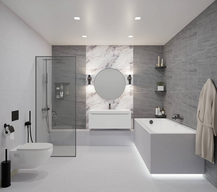 Керамогранит "Wan Sheng" Butterfly 600x1200 (1200*600 мм) Серый — купить в Комсомольске-на-Амуре