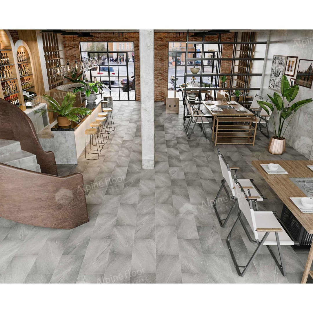 Кварцвиниловая плитка LVT "Alpine Floor" Авенгтон (608*303*2,5 мм) — купить в Комсомольске-на-Амуре