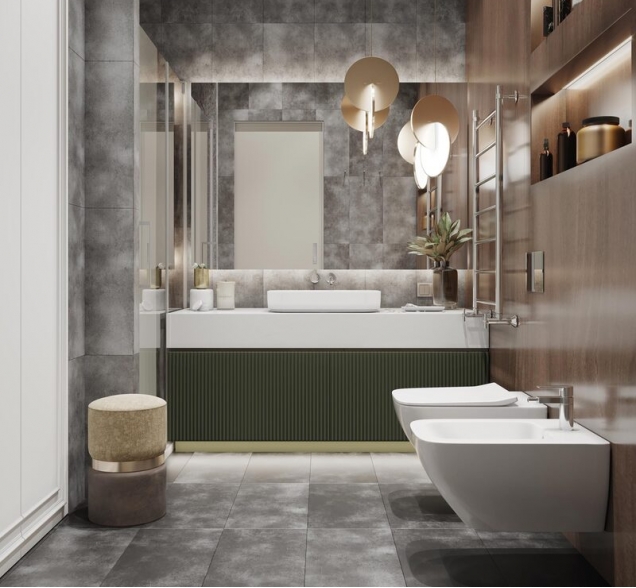 SPC ламинат "CronaFloor" Stone 4V Торнадо Дымчатый (600*300*4 мм) — купить в Комсомольске-на-Амуре