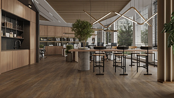 Кварцвиниловая плитка LVT "Alpine Floor" Дуб Гоен (1219*184*2 мм) — фото и характеристики