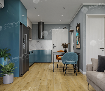 SPC ламинат "Alpine Floor" Умбра (1220*183*4 мм) — фото и характеристики